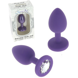 Plug Diamond en Silicone Ø...