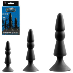 Set de 3 Plugs en Silicone...