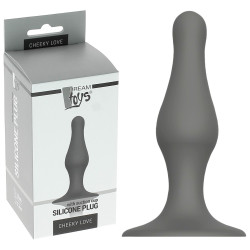 Plug Anal gris en Silicone...