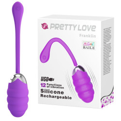 Oeuf Vibrant Rechargeable...