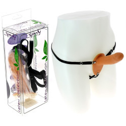 Gode ceinture en latex 14 cm