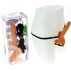 Double gode ceinture en latex