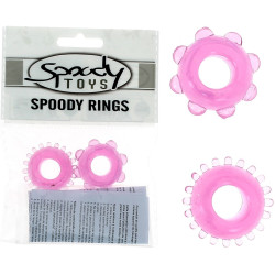 Pack 2 cockrings Spoody...