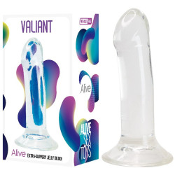 Godemichet Transparent avec...