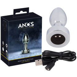 Plug Anal Vibrant en Métal