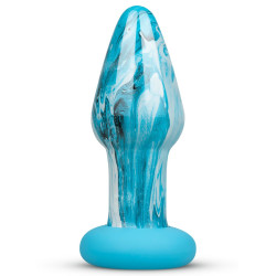 Gode Anal en Verre Ocean Curl