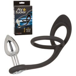 Double Cockring et Plug...