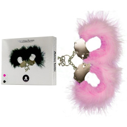 Menottes métal et plumese