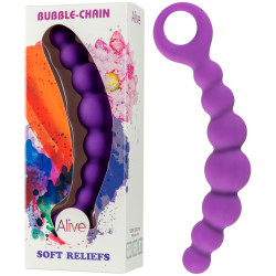 Gode Anal Bubble-Chain 18 cm