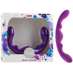 Double Dildo Luna en silicone