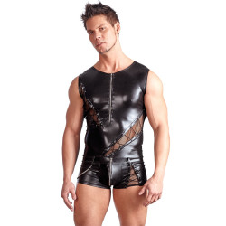 Combinaison effet mouillé...