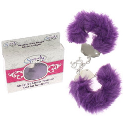 Menottes metal fourrure