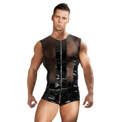 Combishort en Vinyle XL