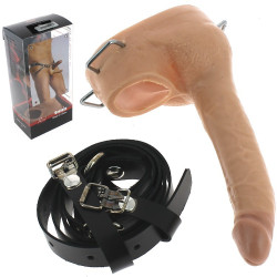 Gode ceinture anal double...